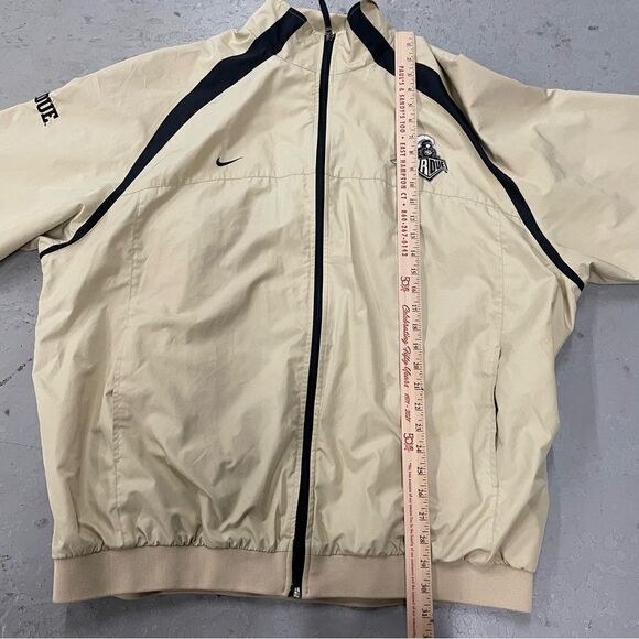 Nike Purdue Boilermakers Mens Full Zip Clima Fit Windbreaker Jacket Size XXL - Picture 2 of 8